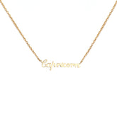 Collier en or capricorne